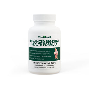VitaGlowX – Advanced Digestive Health Formula (Digestive Enzyme Blend, 60 Capsules)