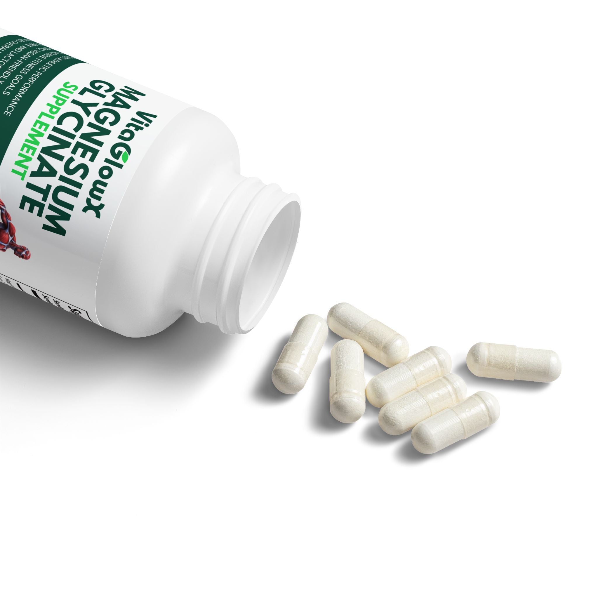 Magnesium Glycinate Supplement (60 Capsules)